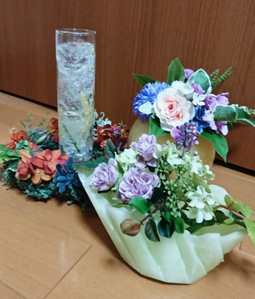 LEDライトを使ったキャンドル