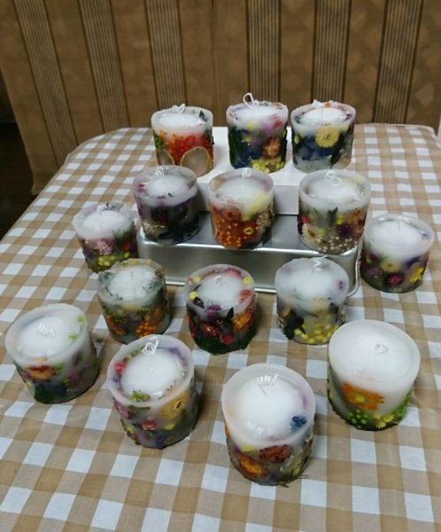 ボタニカルキャンドル