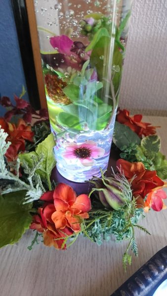 ジェルボトルキャンドル