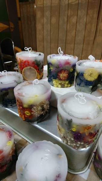 ボタニカルキャンドル