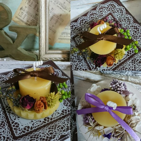 キャンドル 蜜蝋キャンドル