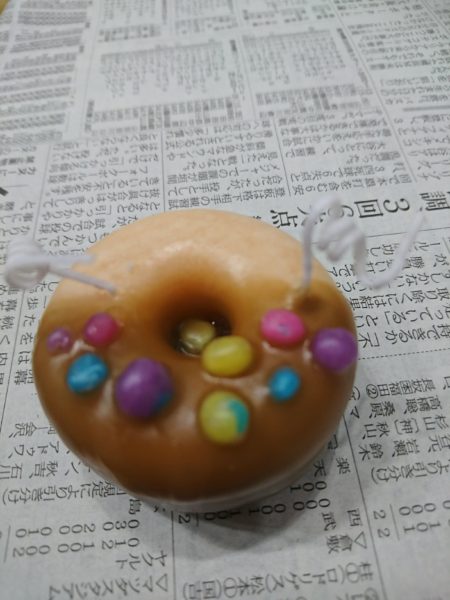 ドーナツキャンドル