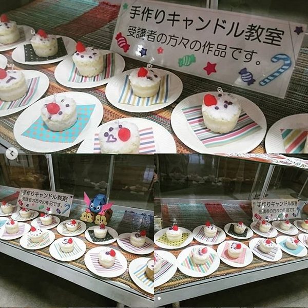 川越市社会福祉センターオアシスキャンドル講座第三回目作品