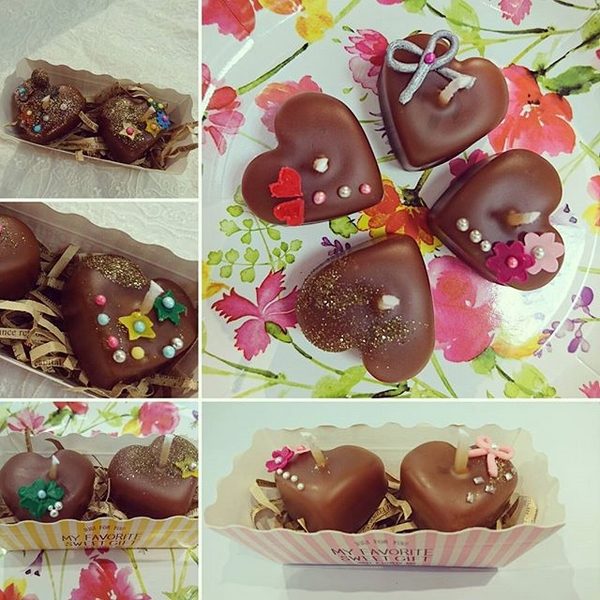 まるひろ百貨店催事チョコレートキャンドル