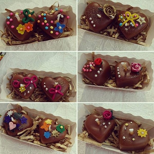 まるひろ百貨店催事チョコレートキャンドル