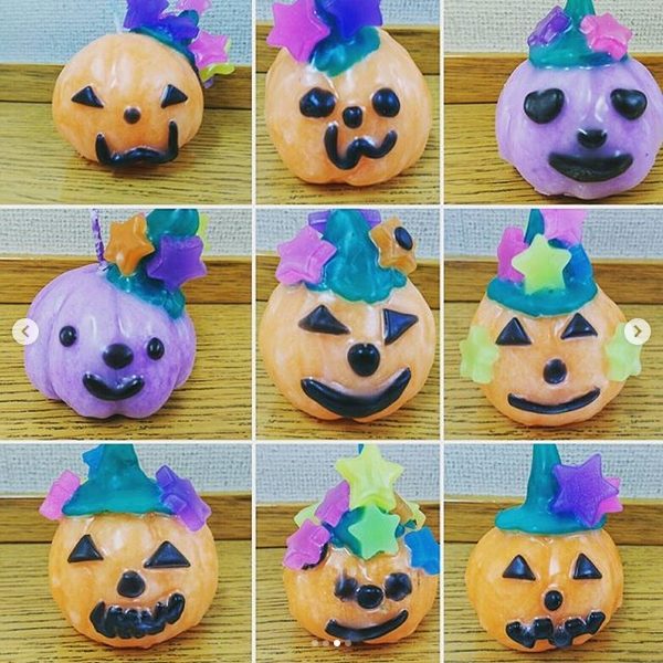 ハロウィンキャンドルワークショップ