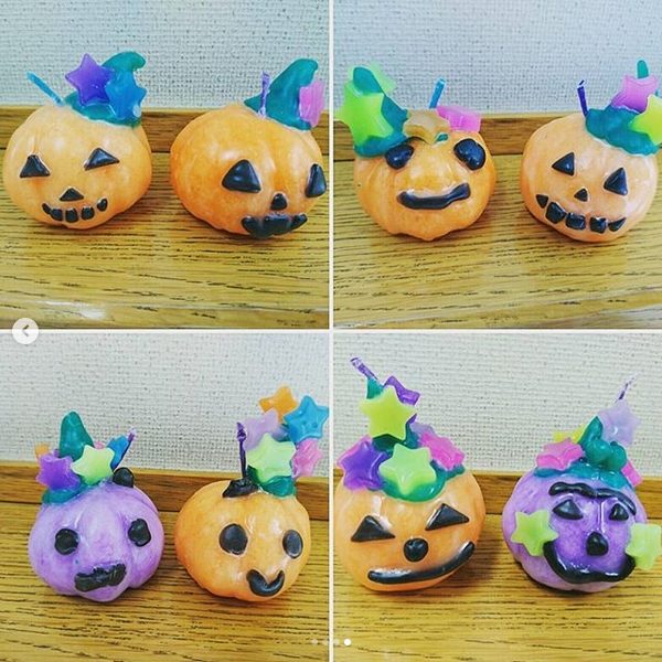 ハロウィンキャンドルワークショップ