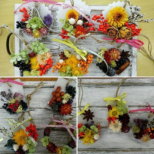 川越市内中学校の家庭教育学級にてアロマワックスサシェ講座