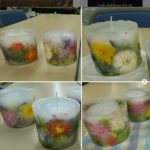 上尾市公民館ボタニカルキャンドル出張講座作品