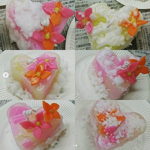 川越市社会福祉センターオアシスキャンドル講座第一回作品