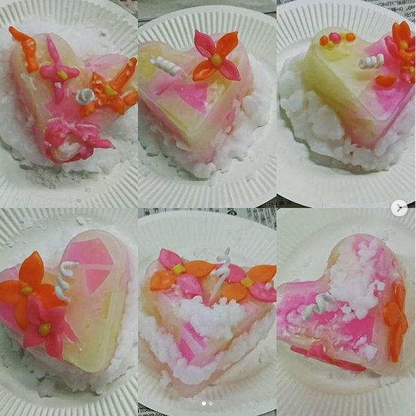 川越市社会福祉センターオアシスキャンドル講座第一回作品