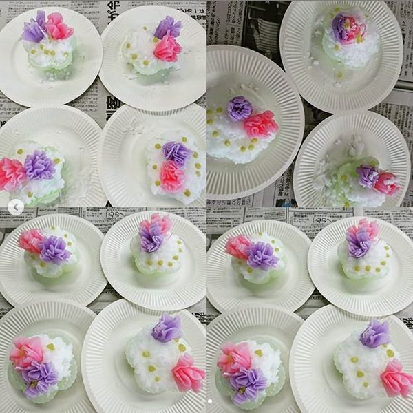 川越市社会福祉センターオアシスキャンドル講座第二回作品