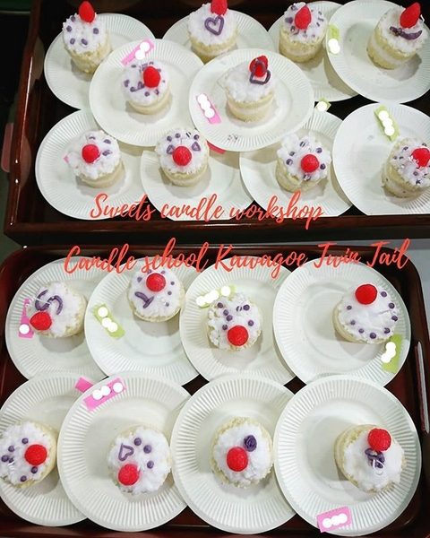 川越市社会福祉センターオアシスキャンドル講座第三回目作品