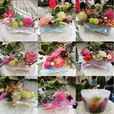 川越ファーマーズマーケットワークショップ作品