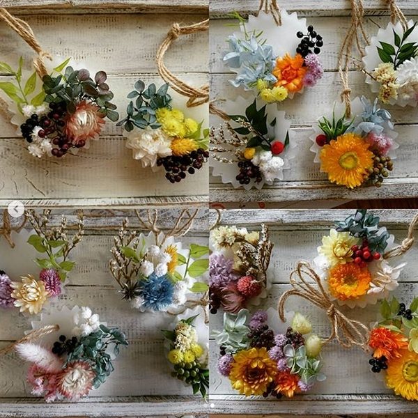 アロマワックスサシェ講座作品