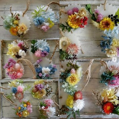アロマワックスサシェ講座作品