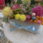 ドライフラワーを使ったキャンドル