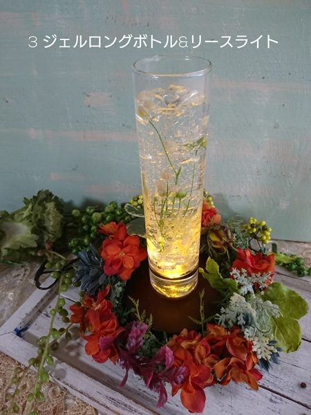 ジェルロングボトル＆リースライト