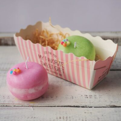 マカロンキャンドル