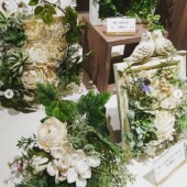 花灯 LEDライトとワックスで楽しむフラワーアレンジ